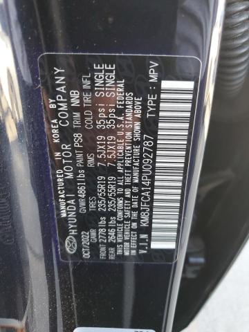 KM8JFCA14PU092787 - 2023 HYUNDAI TUCSON SEL CONVENIENCE Noir photo 13