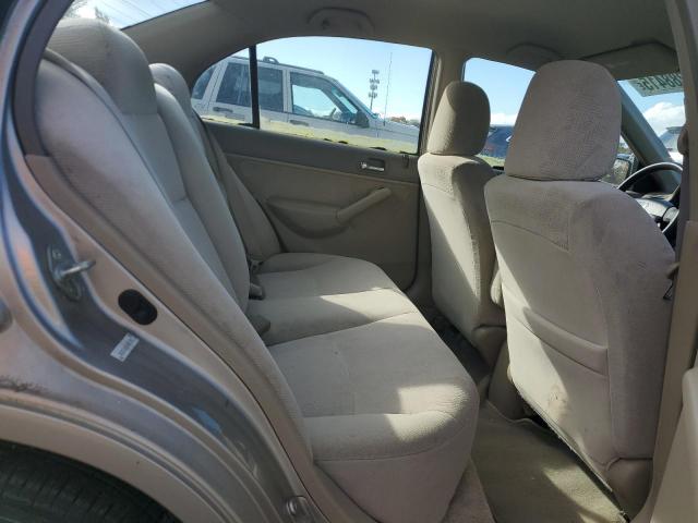 2HGES16502H590502 - 2002 HONDA CIVIC LX TAN photo 10