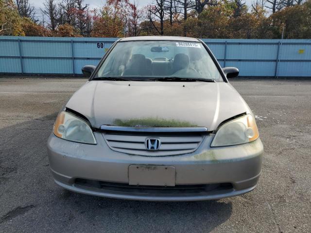 2HGES16502H590502 - 2002 HONDA CIVIC LX TAN photo 5
