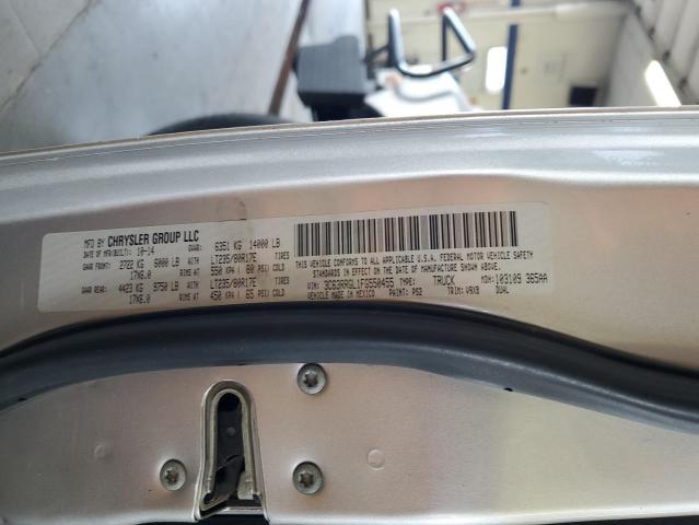 3C63RRGL1FG550455 - 2015 RAM 3500 ST SILVER photo 12