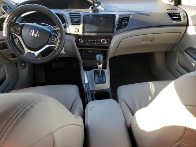 19XFB2F9XCE337695 - 2012 HONDA CIVIC EXL BLACK photo 8