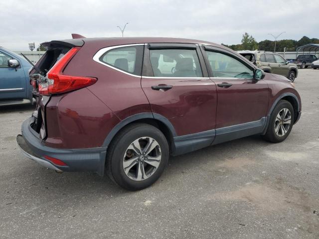 2HKRW5H36JH425079 - 2018 HONDA CR-V LX BURGUNDY photo 3