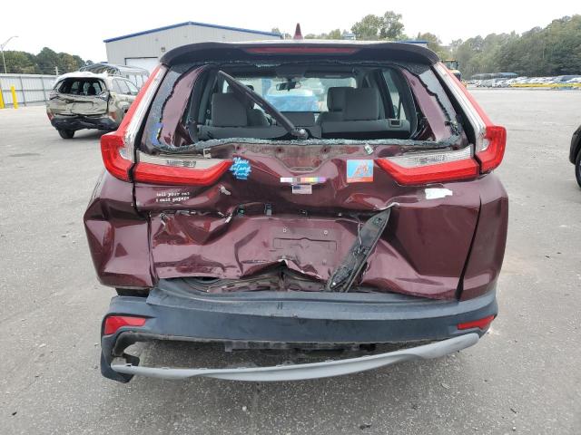 2HKRW5H36JH425079 - 2018 HONDA CR-V LX BURGUNDY photo 6
