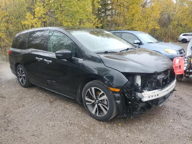 5FNRL6H86JB503711 - 2018 HONDA ODYSSEY TOURING BLACK photo 4