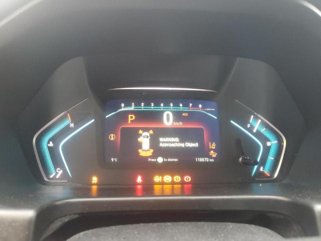 5FNRL6H86JB503711 - 2018 HONDA ODYSSEY TOURING BLACK photo 9