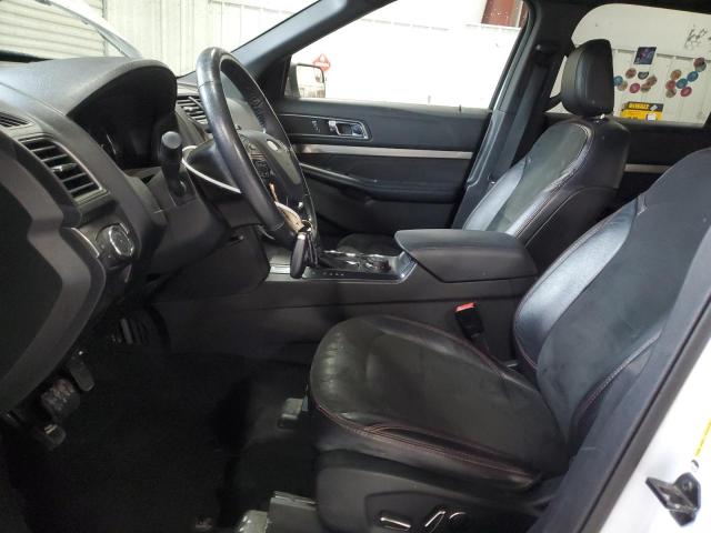 1FM5K8D84JGC30319 - 2018 FORD EXPLORER XLT 白色 照片 7
