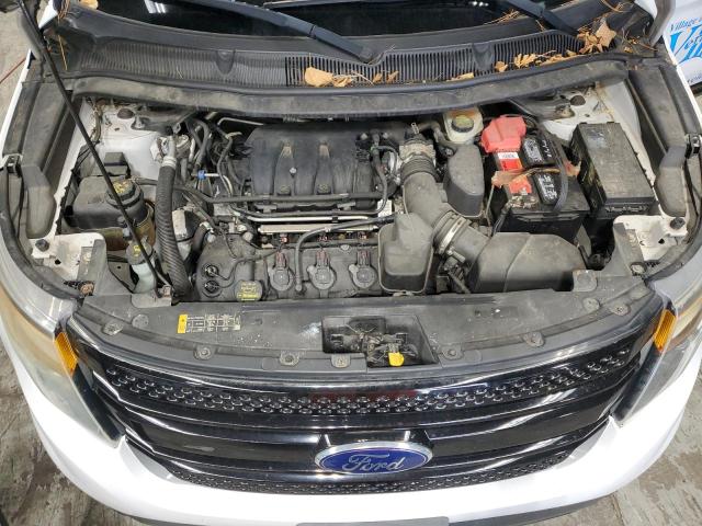 1FM5K8AR5DGC40360 - 2013 FORD EXPLORER POLICE INTERCEPTOR Biały zdjęcie 12