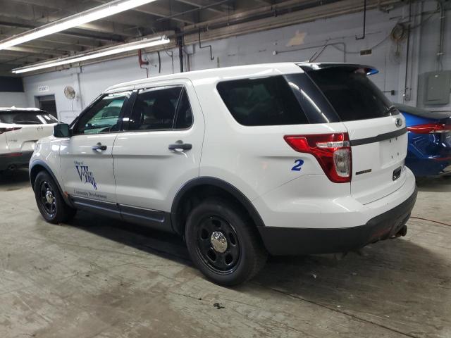 1FM5K8AR5DGC40360 - 2013 FORD EXPLORER POLICE INTERCEPTOR Biały zdjęcie 2