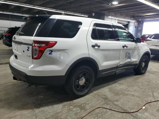 1FM5K8AR5DGC40360 - 2013 FORD EXPLORER POLICE INTERCEPTOR Biały zdjęcie 3