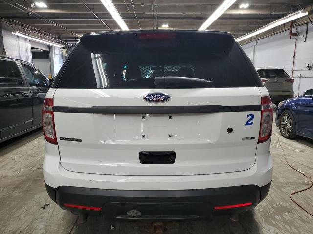 1FM5K8AR5DGC40360 - 2013 FORD EXPLORER POLICE INTERCEPTOR Biały zdjęcie 6