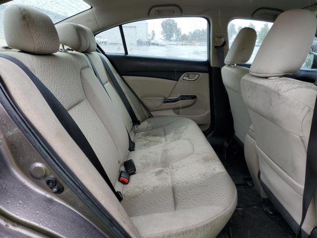 19XFB2F56FE096350 - 2015 HONDA CIVIC LX GRAY photo 10