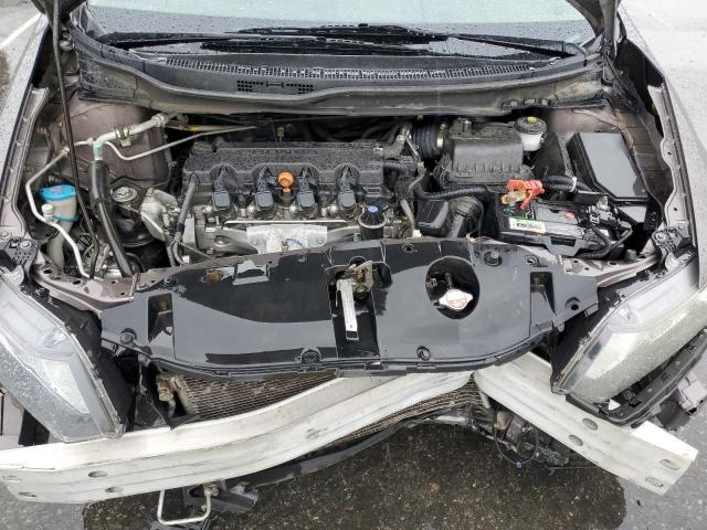 19XFB2F56FE096350 - 2015 HONDA CIVIC LX GRAY photo 11
