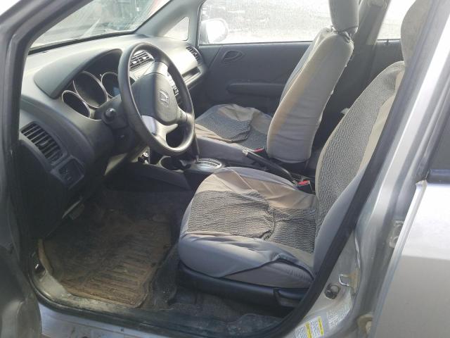 JHMGD38467S805610 - 2007 HONDA FIT Gümüş foto 7