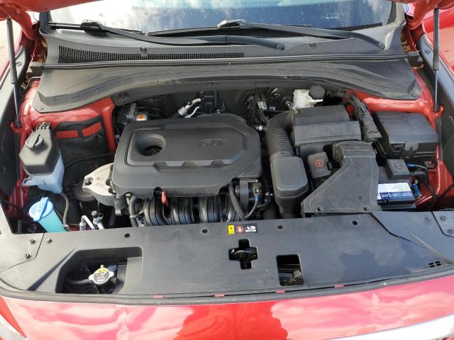 5NMS33AD0LH287816 - 2020 HYUNDAI SANTA FE SEL RED photo 12