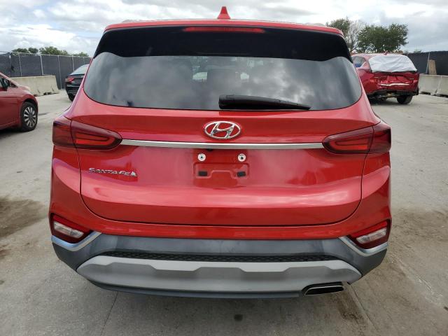 5NMS33AD0LH287816 - 2020 HYUNDAI SANTA FE SEL RED photo 6