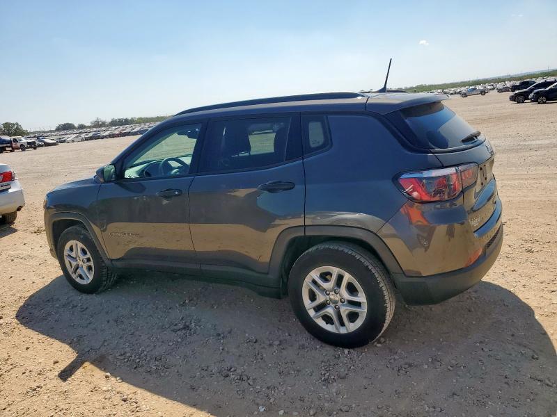 3C4NJCAB4JT123504 - 2018 JEEP COMPASS SPORT GRAY photo 2