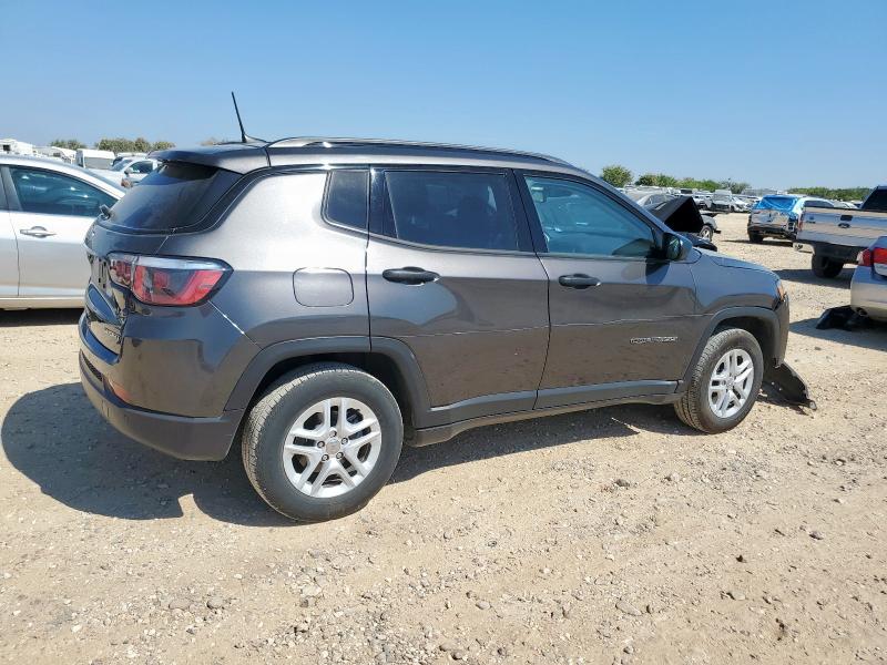 3C4NJCAB4JT123504 - 2018 JEEP COMPASS SPORT GRAY photo 3