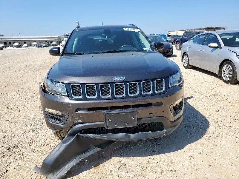 3C4NJCAB4JT123504 - 2018 JEEP COMPASS SPORT GRAY photo 5