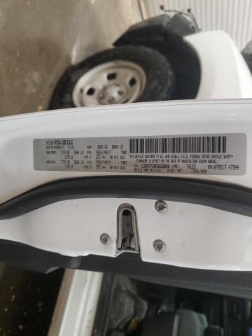 1C6RR7FG5KS668000 - 2019 RAM 1500 CLASS TRADESMAN Білий фото 13