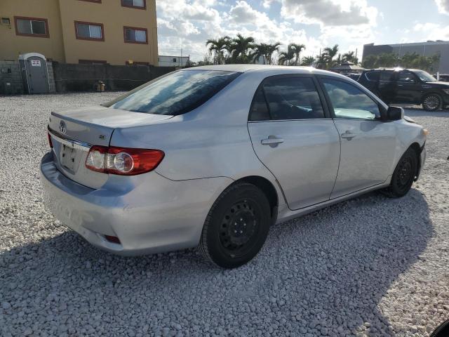 5YFBU4EE4DP116354 - 2013 TOYOTA COROLLA BASE 银色 照片 3