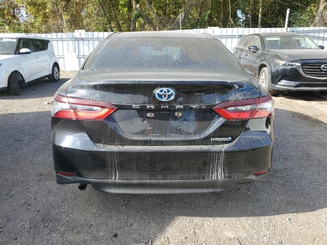 4T1C31AKXMU557101 - 2021 TOYOTA CAMRY LE BLACK photo 6