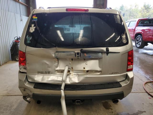 5FNYF4H6XBB055822 - 2011 HONDA PILOT EXL SILVER photo 6