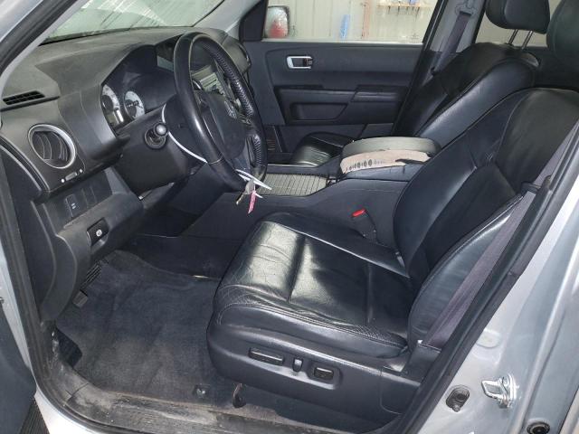 5FNYF4H6XBB055822 - 2011 HONDA PILOT EXL SILVER photo 7