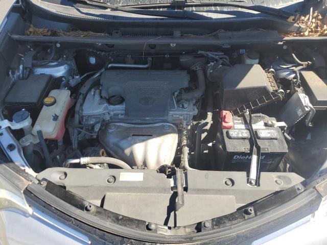 2T3RFREV1HW551124 - 2017 TOYOTA RAV4 XLE 银色 照片 12