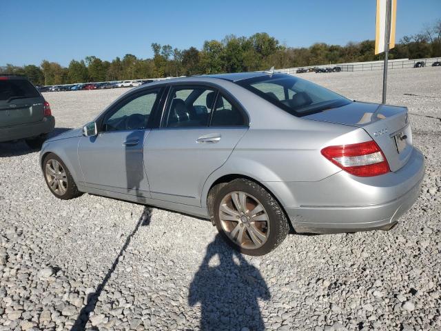 WDDGF8BB7BR141940 - 2011 MERCEDES-BENZ C 300 4MATIC SILVER photo 2