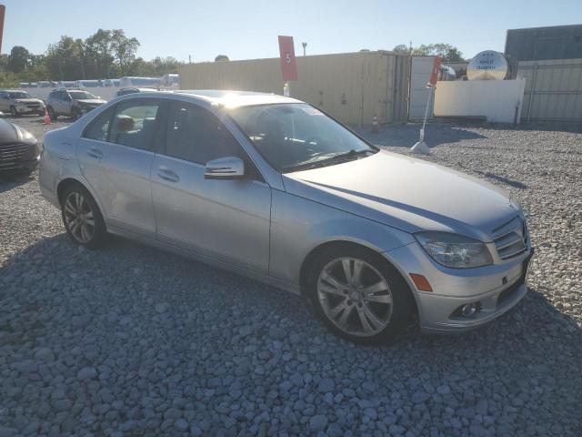 WDDGF8BB7BR141940 - 2011 MERCEDES-BENZ C 300 4MATIC SILVER photo 4