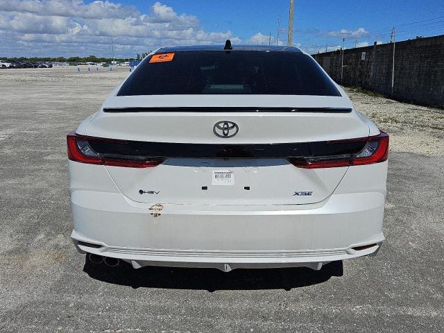 4T1DAACK0SU062023 - 2025 TOYOTA CAMRY XSE თეთრი ფოტო 6