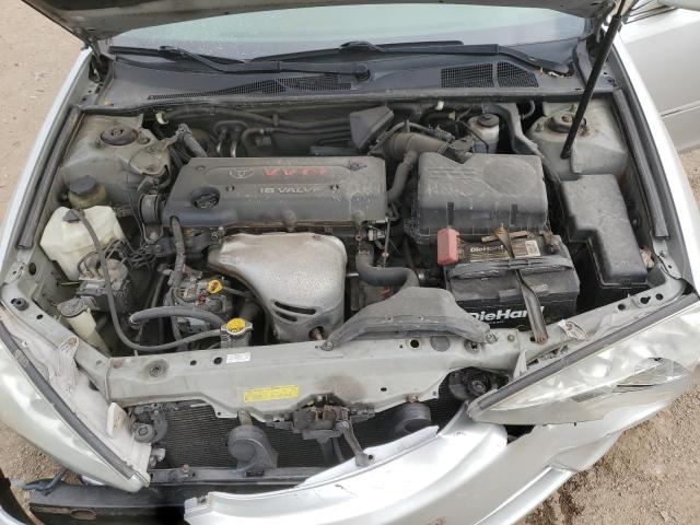 4T1BE30K65U568472 - 2005 TOYOTA CAMRY LE SILVER photo 11