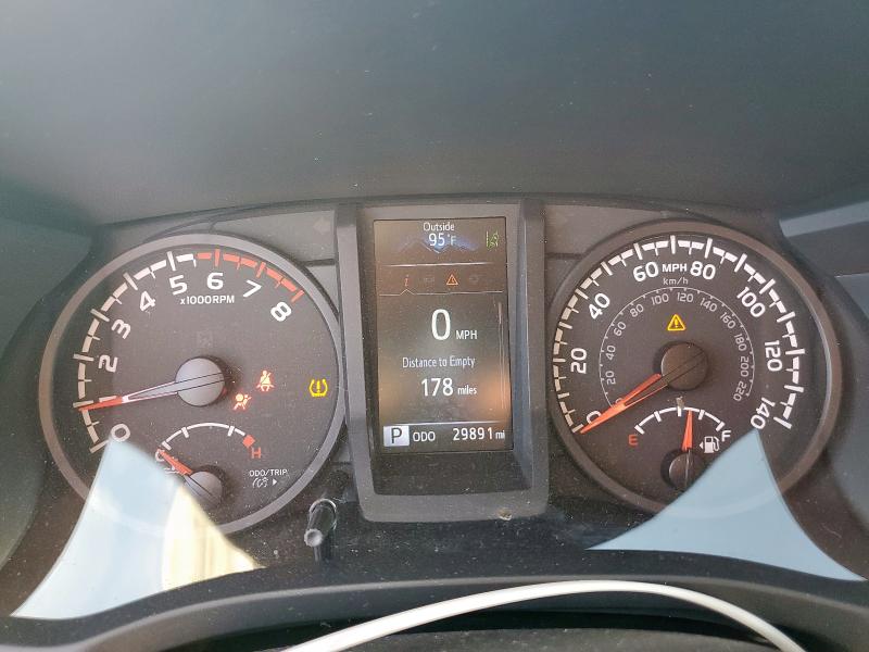 3TYAX5GN7NT038574 - 2022 TOYOTA TACOMA DOUBLE CAB Rot Foto 9