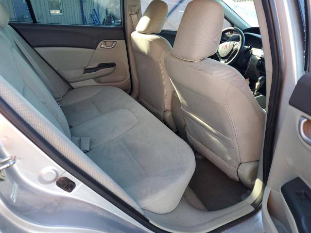 19XFB2F54CE385576 - 2012 HONDA CIVIC LX SILVER photo 10