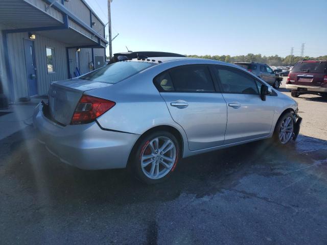 19XFB2F54CE385576 - 2012 HONDA CIVIC LX SILVER photo 3