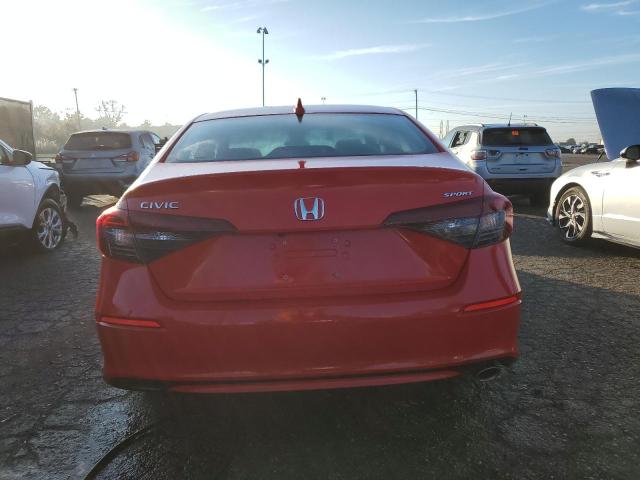 2HGFE2F59SH561744 - 2025 HONDA CIVIC SPORT 红色 照片 6