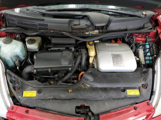 JTDKB20U587730216 - 2008 TOYOTA PRIUS BURGUNDY photo 11