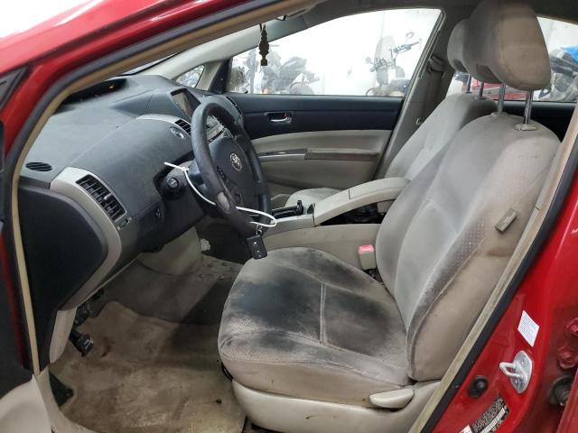 JTDKB20U587730216 - 2008 TOYOTA PRIUS BURGUNDY photo 7