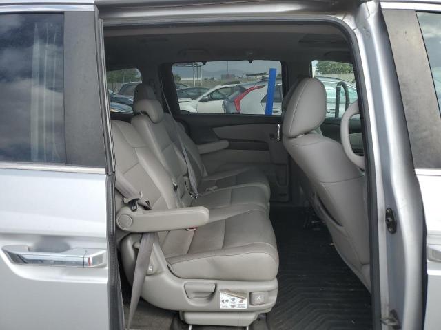 5FNRL5H65EB033525 - 2014 HONDA ODYSSEY EXL SILVER photo 11