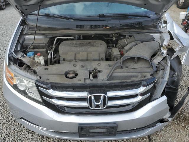 5FNRL5H65EB033525 - 2014 HONDA ODYSSEY EXL SILVER photo 12