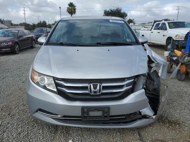 5FNRL5H65EB033525 - 2014 HONDA ODYSSEY EXL SILVER photo 5
