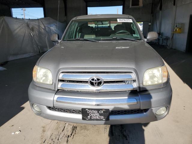 5TBBT44106S481067 - 2006 TOYOTA TUNDRA ACCESS CAB SR5 GRAY photo 5
