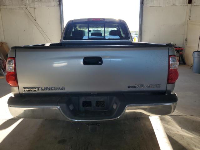 5TBBT44106S481067 - 2006 TOYOTA TUNDRA ACCESS CAB SR5 GRAY photo 6