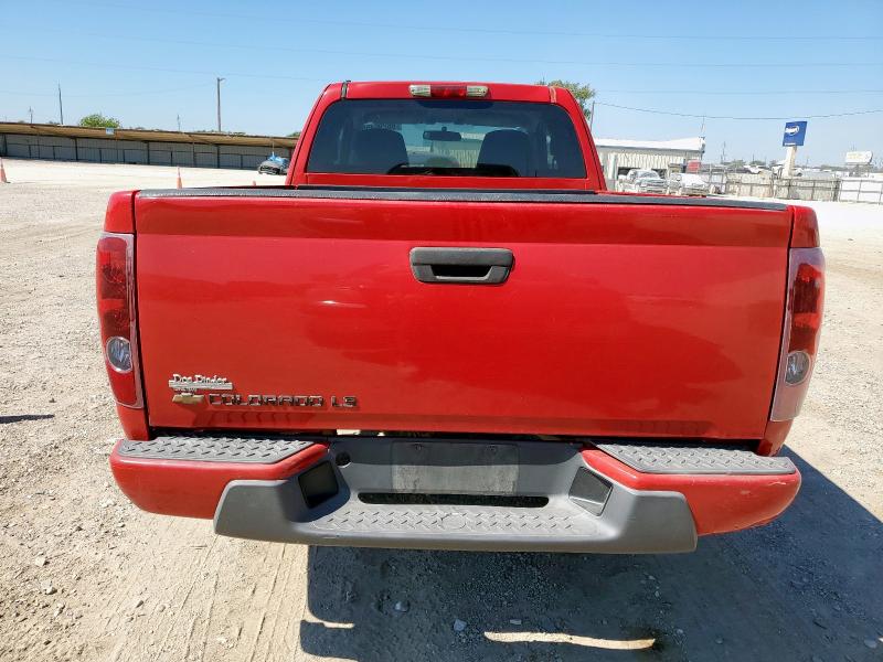 1GCCS299888223386 - 2008 CHEVROLET COLORADO LS RED photo 6