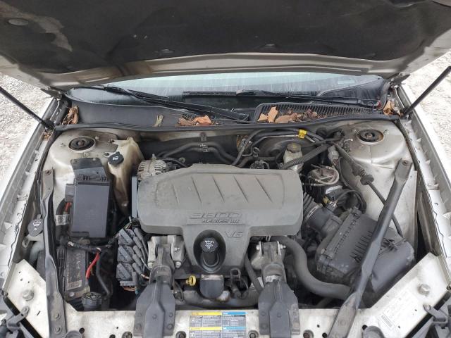 2G4WD582581255823 - 2008 BUICK LACROSSE CXL ვერცხლისფერი ფოტო 11