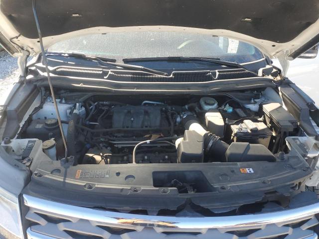 1FM5K8D8XJGA34692 - 2018 FORD EXPLORER XLT Biały zdjęcie 12