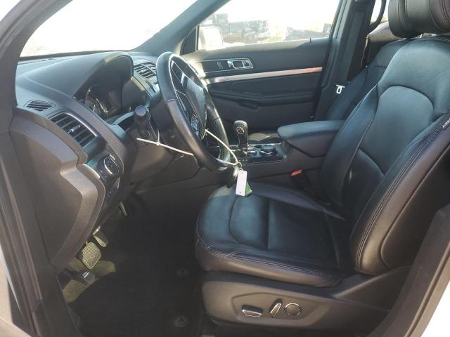 1FM5K8D8XJGA34692 - 2018 FORD EXPLORER XLT Biały zdjęcie 7