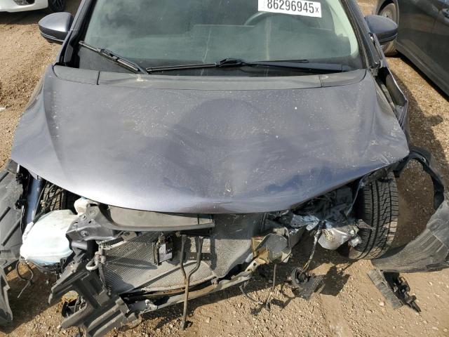 3HGGK5H82LM708608 - 2020 HONDA FIT EX GRAY photo 11