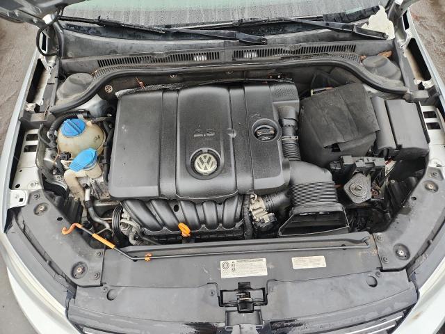 3VWDP7AJ5DM372365 - 2013 VOLKSWAGEN JETTA SE SILVER photo 11
