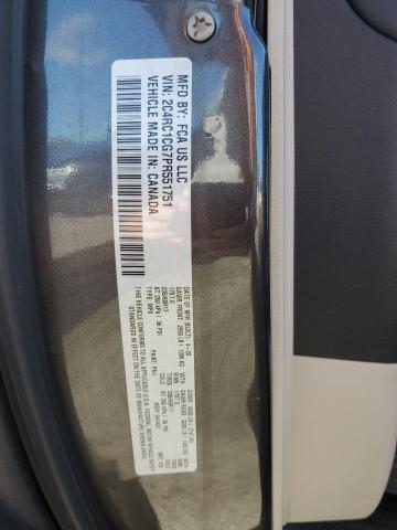 2C4RC1CG7PR551751 - 2023 CHRYSLER VOYAGER LX Szary zdjęcie 14